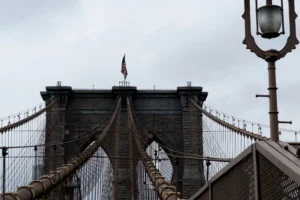 Top of the Brooklyn Bridge